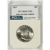 Image 1 : 1954 FRANKLIN HALF DOLLAR, PCI MS-65 FBL