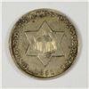 Image 1 : 1851 THREE CENT SILVER XF/AU