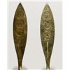 Image 2 : 4.2 OZ STERLING SILVER ANTIQUE ENAMELED 2-SPOONS 1-FORK