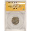 Image 1 : 1917-D BUFFALO NICKEL 3 1/2 LEGS FS-901 STRUCK ON DEFECTIVE BLANK ANACS VF-20