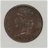 Image 2 : 1833 HALF CENT NNC MS-64 BR