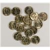 Image 1 : LOT OF ( 17 ) 1943-D GEM BU SILVER WAR NICKELS