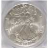 Image 2 : 2003 AMERICAN SILVER EAGLE, PCGS MS-70! PERFECT!