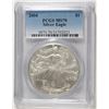 Image 1 : 2004 AMERICAN SILVER EAGLE, PCGS MS-70!