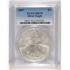 Image 1 : 2007 AMERICAN SILVER EAGLE, PCGS MS-70 PERFECT!
