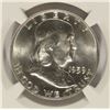 Image 2 : 1959-D FRANKLIN HALF DOLLAR, NGC MS-65 FBL  SUPER!
