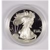 Image 1 : 2000 PROOF AMERICAN SILVER EAGLE IN ORIG. BOX WITH COA