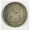 Image 2 : 1861 SEATED QUARTER XF/AU