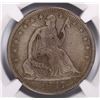 Image 2 : 1847-O SEATED HALF DOLLAR NGC XF-40