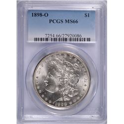 1898-O MORGAN DOLLAR PCGS MS-66
