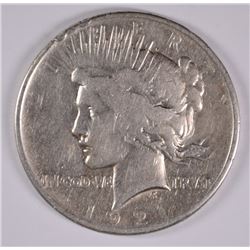 1921 PEACE DOLLAR AG