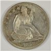 Image 1 : 1858 SEATED HALF DOLLAR XF/AU