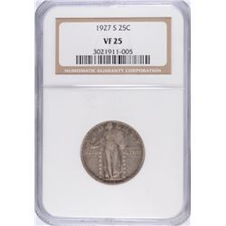 1927-S STANDING LIBERTY QUARTER NGC VF-25