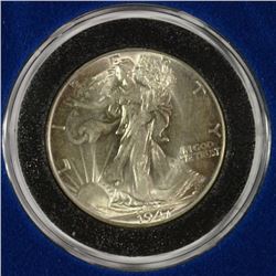 1947 WALKING LIBERTY HALF DOLLAR MS-64