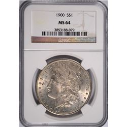 1900 MORGAN DOLLAR NGC MS-64