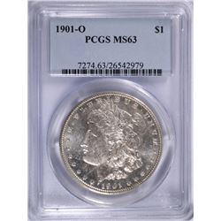 1901-O MORGAN DOLLAR PCGS MS-63