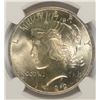 Image 2 : 1922 PEACE DOLLAR NGC MS-64