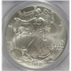 Image 2 : 2003 AMERICAN SILVER EAGLE, PCGS MS-70! PERFECT!