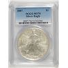 Image 1 : 2007 AMERICAN SILVER EAGLE, PCGS MS-70 PERFECT!