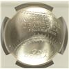 Image 3 : 2014 BASEBALL HALL OF FAME SILVER DOLLAR, NGC MS-69