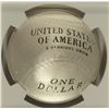 Image 3 : 2014 BASEBALL HALL OF FAME SILVER DOLLAR, NGC PROOF-70 ULTRA CAMEO