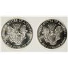 Image 2 : ( 2 ) UNC, 1987 AMERICAN SILVER EAGLES