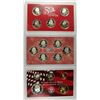 Image 1 : U.S. SILVER PF SETS: 2001 10 PIECE & 2009 D.C. & TERRITORIES QUARTERS
