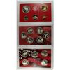 Image 2 : U.S. SILVER PF SETS: 2001 10 PIECE & 2009 D.C. & TERRITORIES QUARTERS