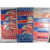 Image 1 : U.S. MINT SETS: 2-2000, 1-2001, 2-2002, 3-2003 & 1-2004