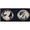 Image 1 : 2012 2-PIECE SAN FRANCISCO PROOF AMERICAN SILVER EAGLE SET, ORIGINAL BOX/COA