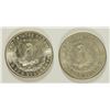 Image 2 : ( 2 ) 1884-O MORGAN SILVER DOLLARS, MS-63 ORIGINALS