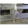 Image 2 : S/S 10' Rolling Table w/Undershelf & Storage