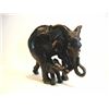 Image 1 : Donna Adams Elephant Mother and Child Limited Ed. Sculpture