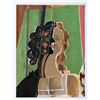 Image 1 : Georges Braque FIGURE Original 1939 Framed Color Lithograph