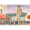 Image 2 : Urbain Huchet Signed St. Germain des Pres Framed
