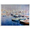 Image 1 : Yuen Signed Lithograph Santa Barbara Harbor Limited Edition