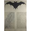 Image 1 : Zush-Evru Bat Signed and Numbered Embossed Lithography