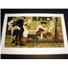Image 1 : Rockwell "Colonial Sign Painter" Signed Limited Ed. Lithograph
