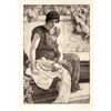 Image 1 : Thomas Riley "Roxana" Original 1880s Etching