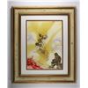 Image 2 : Dali Original Archangel Raphael 1967 Lithograph Framed