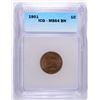 Image 1 : 1901 INDIAN CENT ICG MS-64 BN