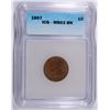 Image 1 : 1907 INDIAN CENT ICG MS-63 BN