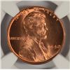 Image 2 : 1948 LINCOLN CENT, NGC MS-66 RED