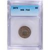 Image 1 : 1872 SHIELD NICKEL ICG F-15 CLOSE TO VF