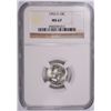 Image 1 : 1953-S ROOSEVELT DIME, NGC MS-67