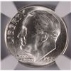 Image 2 : 1953-S ROOSEVELT DIME, NGC MS-67
