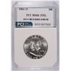Image 1 : 1962-D FRANKLIN HALF DOLLAR, PCI MS-65 FBL  TRENDS FOR $500.00