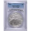 Image 1 : 2004 AMERICAN SILVER EAGLE, PCGS MS-70 PERFECT!