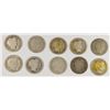 Image 1 : (10) BARBER DIMES (93-S, 94, 99, 06-D, 07, 08, 08-D, 09, 10, 11)