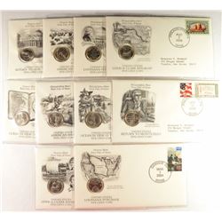 2004-2006 PHILADELPHIA MINT FIRST DAY ISSUE - COLLECTION COMPLETE